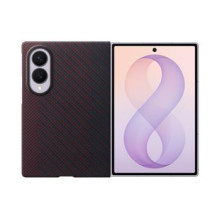 Samsung F971 Z Fold 8 Carbon Magnet Case Red EF-KF971SRE